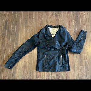 Anthropologie Cartonnier Sz S Leather Jacket